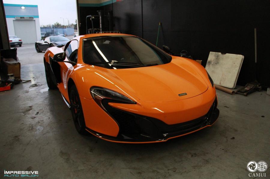 McLaren 650S Camui Crystal Coating by Impressive Wrap '2016